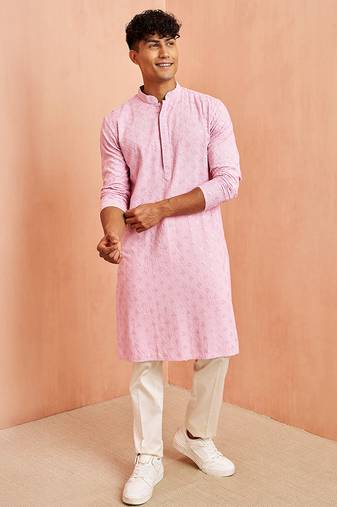 onion rayon chikankari sequin embroidered kurta pyjama set | festive party wear