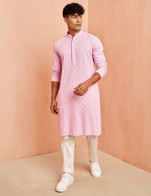 onion rayon chikankari sequin embroidered kurta pyjama set | festive party wear 3