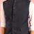 navy blue nehru jacket | self-textured imported suiting with satin lining | festive wear