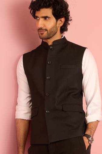 black fine satin cotton pyjama | pant style ethnic bottom wear with pockets