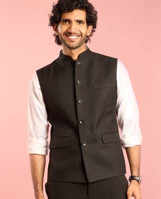 black fine satin cotton pyjama | pant style ethnic bottom wear with pockets 3
