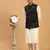 black mirror work nehru jacket with kurta pyjama set | 3-piece embellished festive outfit