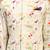 cream floral digital print nehru jacket kurta pyjama set | 3-piece festive ethnic wear