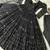 Black color anarkali suits with embroidery work