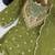 Olive green simar silk palazzo suit with embroidery and dupatta