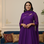 Purple Georgette Gota Lace Work Anarkali suit with Pant & Dupatta  Set 
