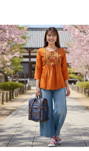 Women's Rayon Embroidered Rayon Top | #IndianHandmade 3