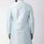 Light blue embroidered dupion silk kurta