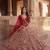 Classic Red Embroidered Silk Bridal Lehenga Choli With Double Dupatta
