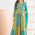 Multi color chinon silk digital print anarkali suit
