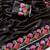 Black Color Embroidered Tussar Silk Saree