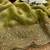 Green Color Soft Space Chiffon Fancy Saree