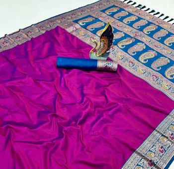 Wine Color Premium Silk Saree Collection 2