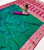 Green Color Premium Silk Saree Collection