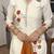 Women Floral Embroidered Thread Work Kurta with Trousers & Dupatta