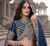 lehenga choli navy blue vichitra zari sequin dupatta
