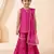 Pink sharara set with dupatta