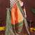 Orange Color Premium Pure Banarasi Tissue Silk Saree