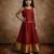 Red & gold girls ethnic lehenga