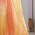 Peach & yellow ombre silk blend saree