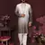 Men's mehendi cotton silk sequins embroidered kurta with pajama set