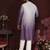 Men's jamuni cotton silk sequins embroidered kurta with pajama set