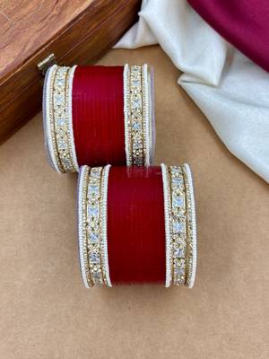 Authentic punjabi chooda set for indian bride 2