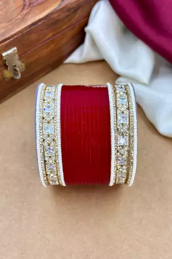 Authentic punjabi chooda set for indian bride