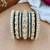 Designer velvet bangles set | elegant traditional party wear bangles