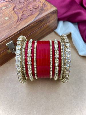 Antique punjabi bridal chuda 3