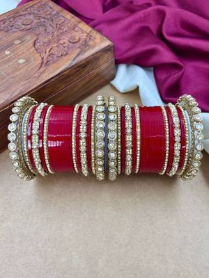 Antique punjabi bridal chuda 4