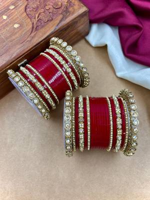 Antique punjabi bridal chuda 5