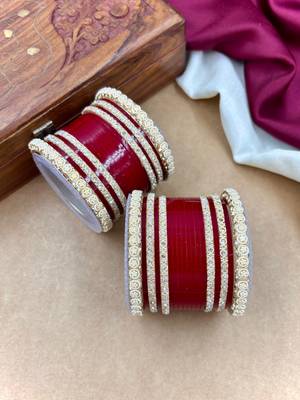 Ivory pearl punjabi bridal chura 2