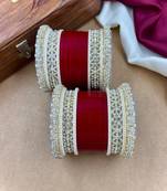 Premium diamond punjabi bridal chura