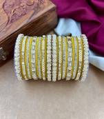 Velvet bridal bangles set