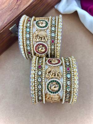 Royal rajwada style bangles set 3