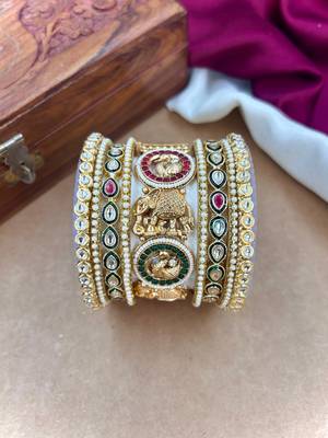 Royal rajwada style bangles set 4