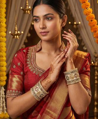 Royal rajwada style bangles set 5