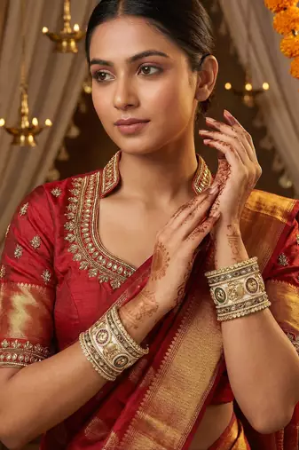 Royal rajwada style bangles set