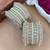 Pearl kundan bangles set     bridal jewelry