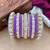 Royal lavender velvet bangles set