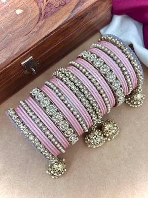 Ethnic antique finish bangles set 1