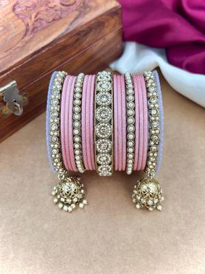 Ethnic antique finish bangles set 2