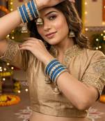 Ethnic antique finish bangles set