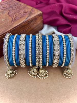 Ethnic antique finish bangles set 2