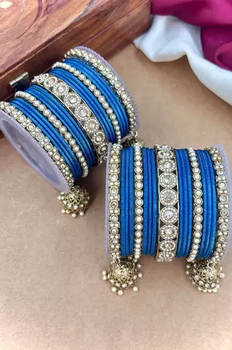 Ethnic antique finish bangles set