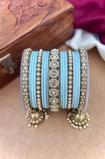 Ethnic antique finish bangles set