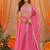 AKIRA HOT PINK DETAILED LEHENGA SET