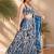 Astonishing Blue Sequins Net Party Wear Lehenga Choli With Dupatta