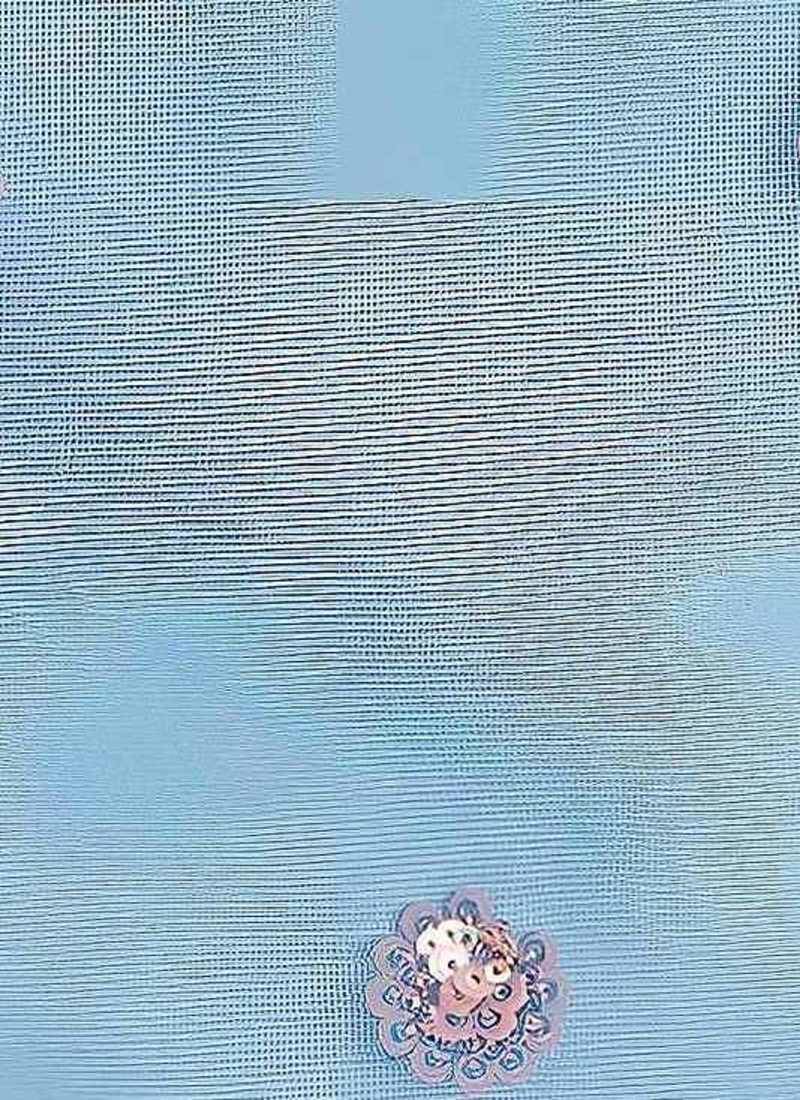 Astonishing Blue Sequins Net Party Wear Lehenga Choli With Dupatta